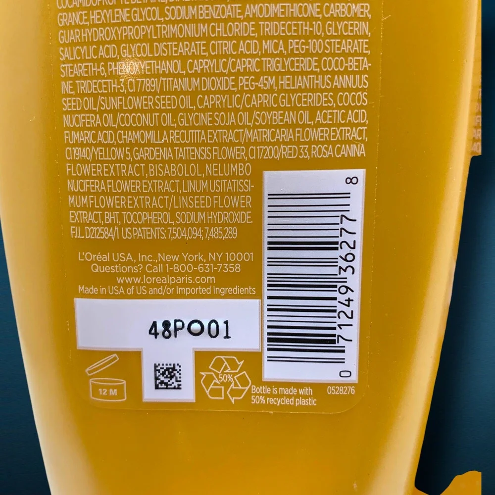 Lot 2 x L'Oreal Paris Elvive Extraordinary Oil Shampoo 12.6 oz OG Formula NEW